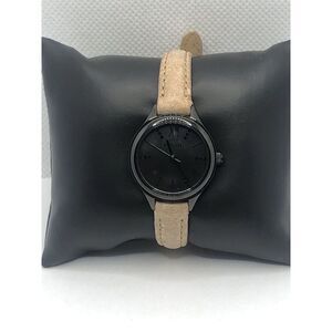 Fossil BQ3439 Women's Sand Leather Analog Black Dial Quartz Wrist Watch PQ54